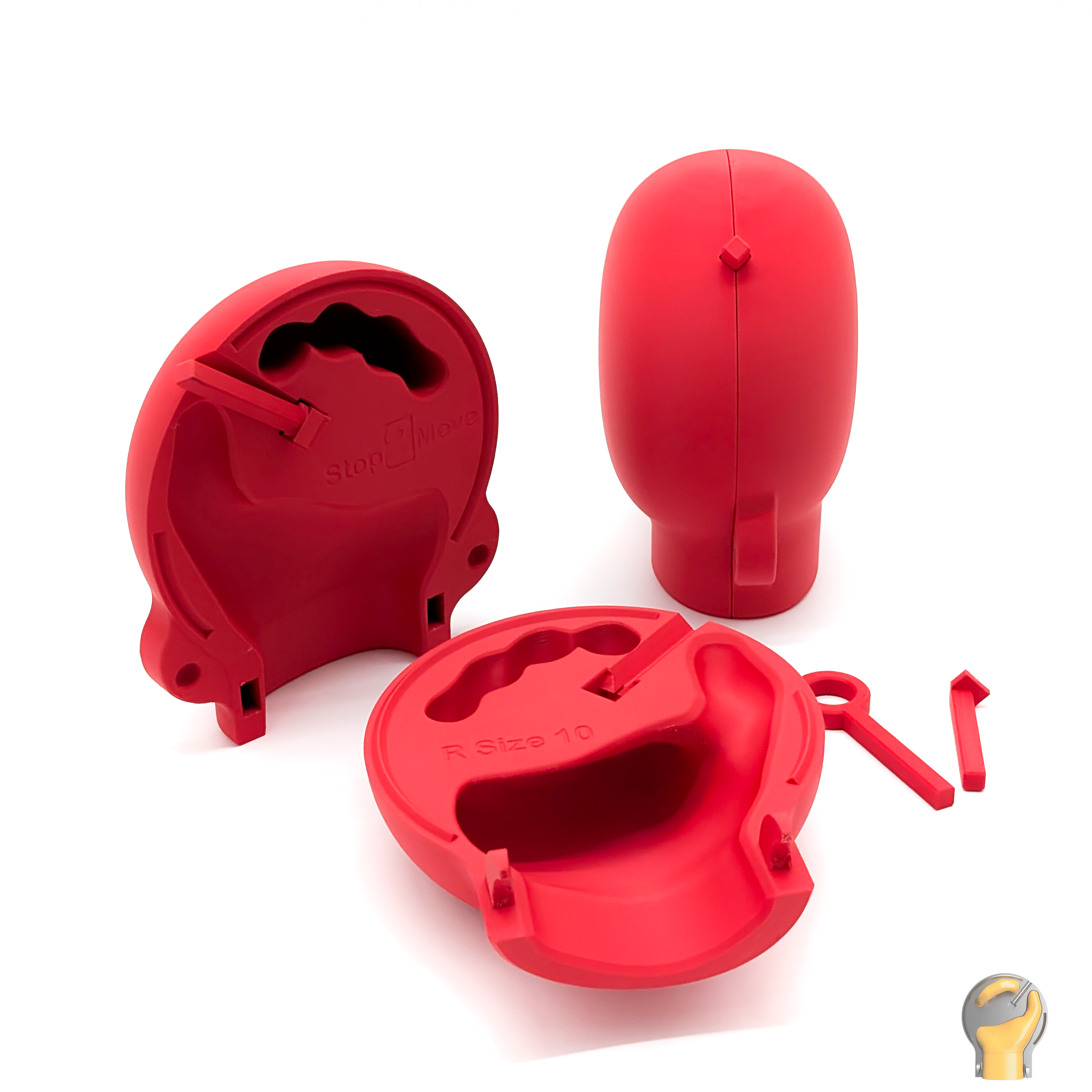 Fesselhandschuhe - Bondage Mitten mit Befestigung